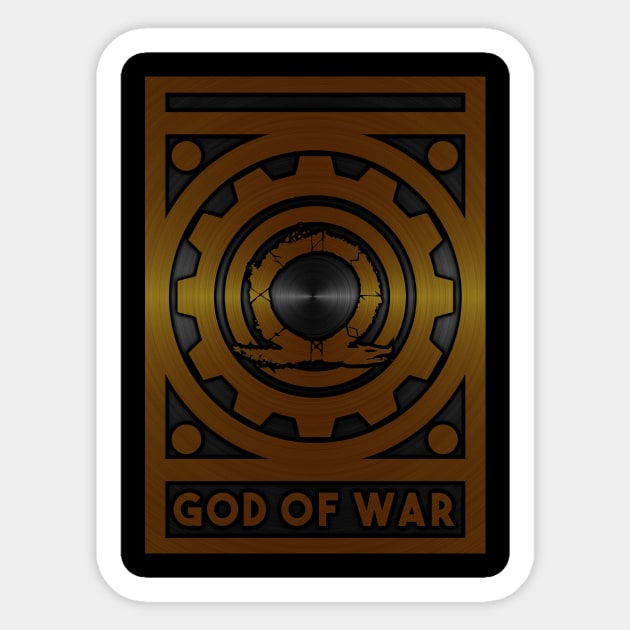 God of War Sticker by Durro